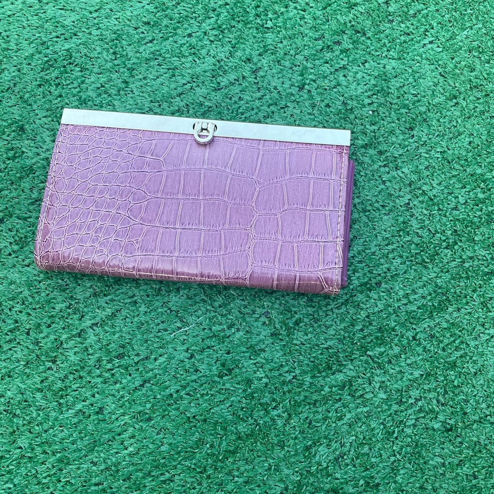 Purple wallet